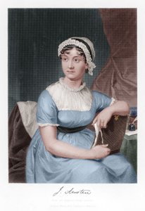 Jane Austenin kaiverrus myöhemmin väritys